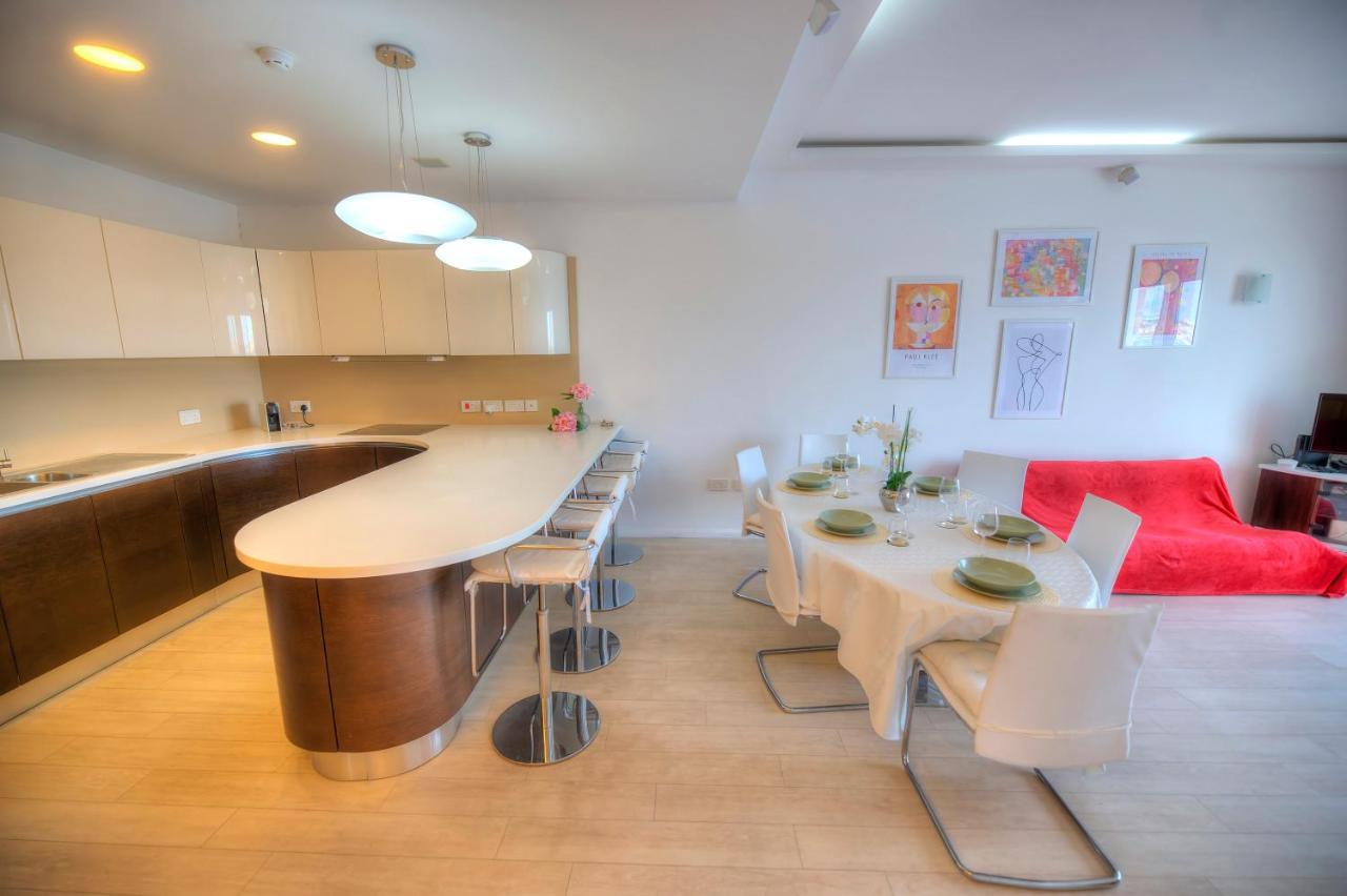 Bright And Spacious 3 Bedroom Apartment With Breathtaking Views - Goslm-5 Sliema Exterior foto