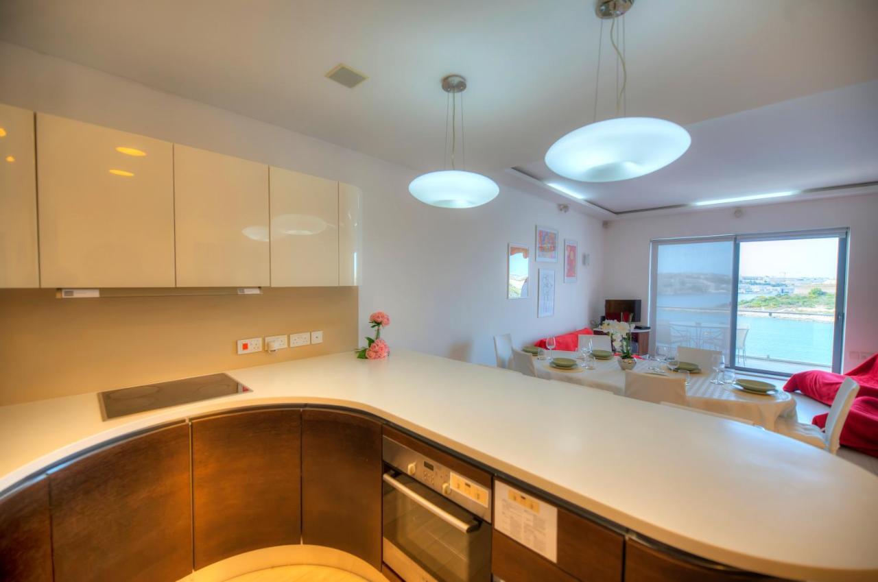 Bright And Spacious 3 Bedroom Apartment With Breathtaking Views - Goslm-5 Sliema Exterior foto
